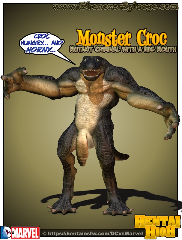 607px x 800px - Ebenezer Splooge Â» NSFW uncensored DC and Marvel comics hentai monster porn  parody Monster Croc nemesis of Spider-Slut.